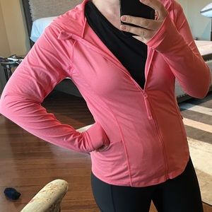 Zip up sweatshirt with two front pockets